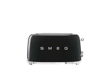 Toster, cztery kromki, czarny TSF02BLEU - Smeg