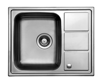 Zlew kuchenny BERG  RILL 1,0 MOC LEN 615X500 LTL615.500GT8KLINENS905P