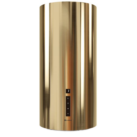 Okap kuchenny przyścienny GLOBALO HEWENO 39.3 LIGHT GOLD