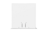 Okap kuchenny podszafkowy CIARKO Design Luno White 52 - CDZ5201B