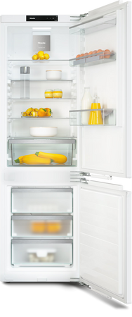 Lodówka z zamrażarką do zabudowy MIELE KFN 7734 C NoFrost - 12336150