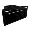 Okap kuchenny podszafkowy GLOBALO MATERI SILENTFLOW 60.2 BLACK