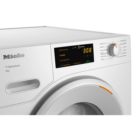 Suszarka wolnostojąca z pompą ciepła MIELE TSD263WP 8kg - 11844110