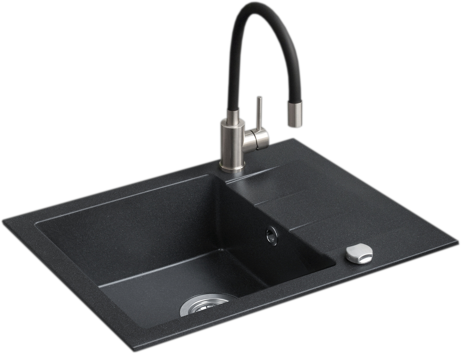 ICEBERG ZESTAW FLEX ZLEWOZMYWAK ZFS1411A 1,0 MOC 580x440mm ONYX + BATERIA FLEX ZZF1411ABFIX