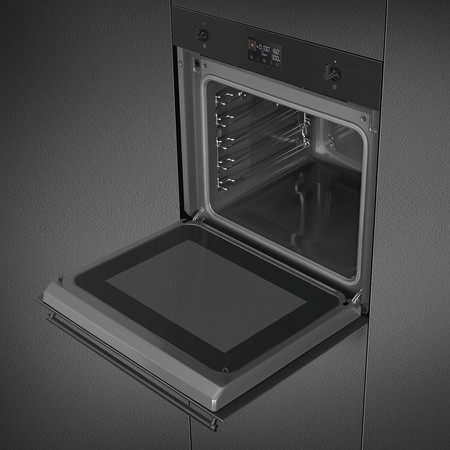 Piekarnik, speedwaveXL, Classica, czarny SO6302M2N - Smeg