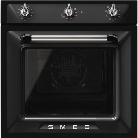 Piekarnik, 60 cm, Victoria, czarny SF6905N1 - Smeg