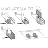 Filtry ceramiczne zapachowe ELICA NikolaTesla Fit 2sztuki - KIT0167755