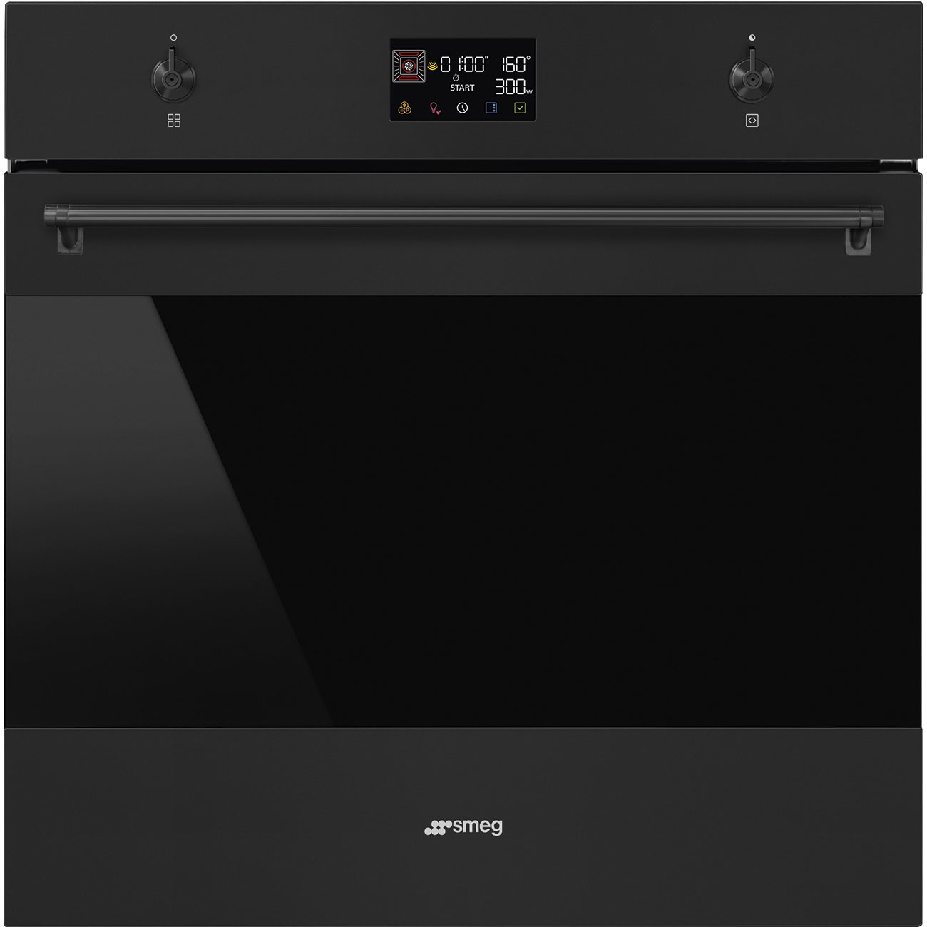 Piekarnik, speedwaveXL, Classica, czarny SO6302M2N - Smeg
