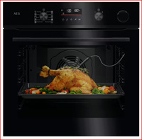 Piekarnik AEG 6000 SenseCook SteamCrisp pyroliza