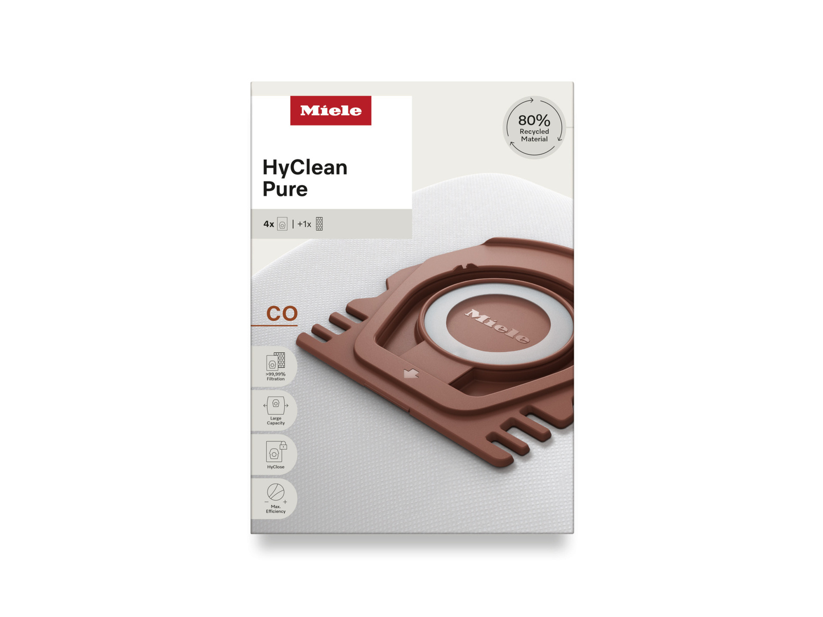 4 worki do odkurzacza CO HyClean Pure - MIELE 12557080