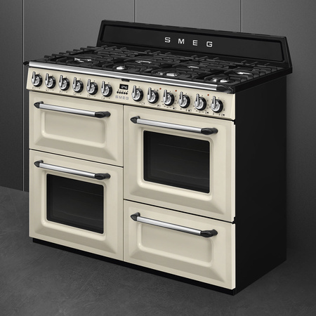 Kuchnia wolnostojąca 110cm Victoria kremsowa SMEG TR4110P1