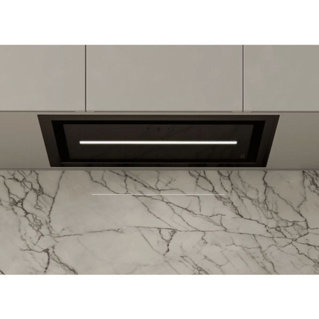 Okap kuchenny podszafkowy CIARKO Design Uno czarny - CDZ5504C