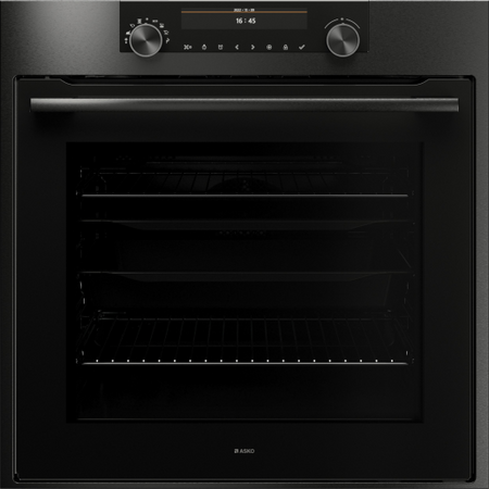 Piekarnik pirolityczny do zabudowy ASKO Craft black stainless steel OP8687B