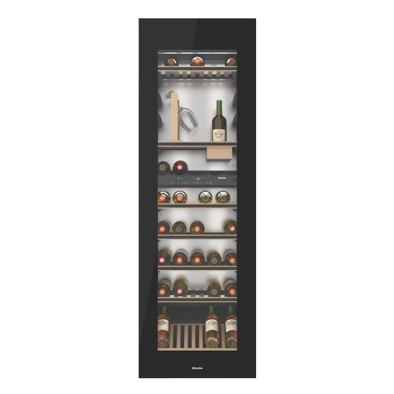 Lodówka na wino do zabudowy MIELE KWT 6722 iGS-1 FlexiFrame SommelierSet Push2open - 12364310