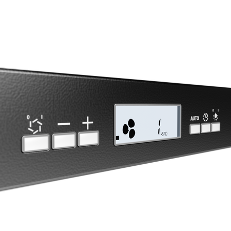 Okap kuchenny przyścienny GLOBALO NOMINA 90.4 SENSOR BLACK