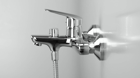 Bateria wannowa ścienna BMO_010M - Deante