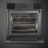 Piekarnik, 60 cm, Linea, czarny SOP6102S2PB3 - Smeg