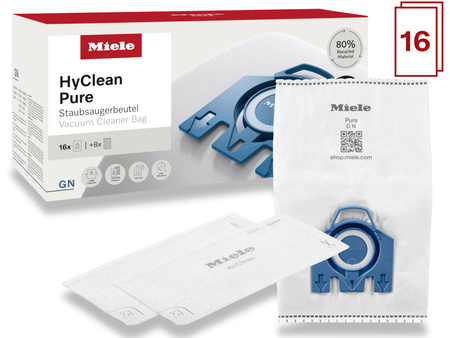 Worki do odkurzacza MIELE XXL- HyClean Pure GN 16 szt. 12498270