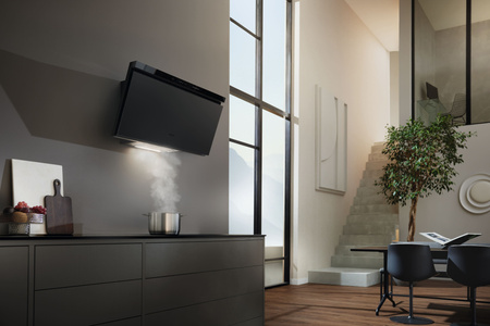 Okap kuchenny przyścienny DAH 4980 Sienna ObsidianBlack matowy - MIELE 12534150