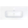Umywalka ceramiczna wpuszczana z miejscem na baterię - 80 cm CTU_6U8M - Deante