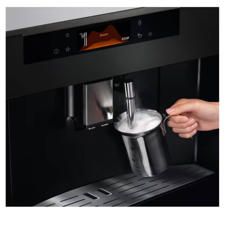 Ekspres ciśnieniowy do zabudowy czarny mat Electrolux KBC85T outlet 