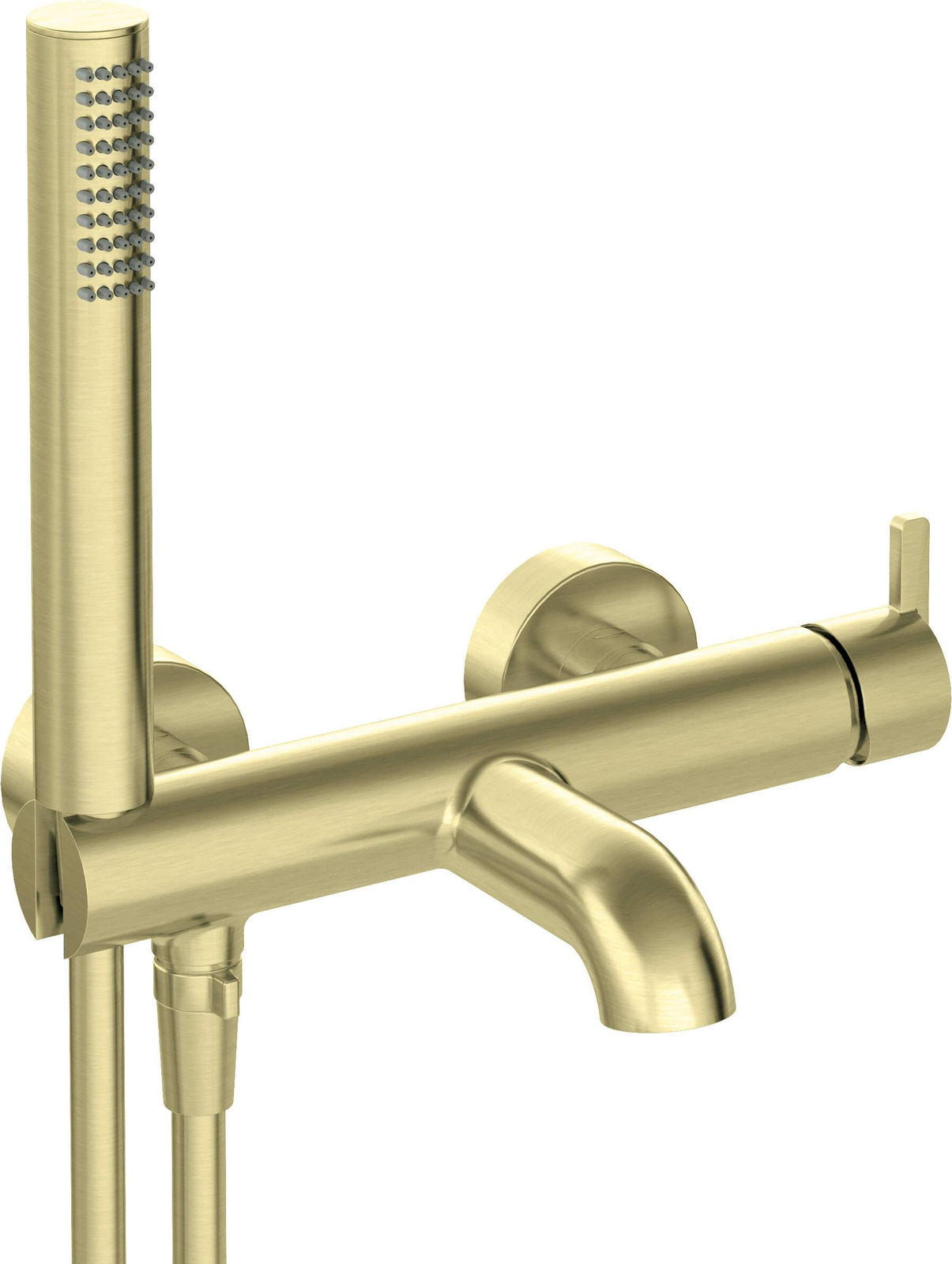 Bateria wannowa z zestawem prysznicowym BQS_R11M - Deante