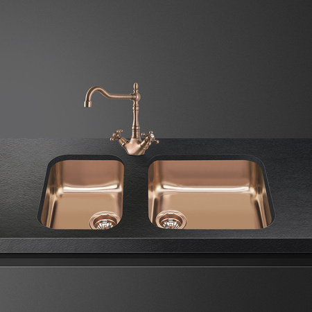 Zlewozmywak ze stali nierdzewnej UM45 - Smeg