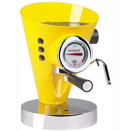 Bugatti DIVA Ekspres do kawy żółty 15-DIVAC6
