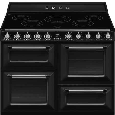 Kuchnia wolnost, 110cm, Victoria, czarny TR4110IBL2 - Smeg