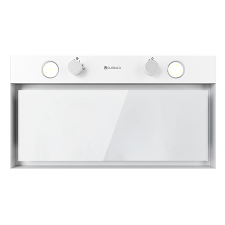 Okap kuchenny podszafkowy GLOBALO FLUXIME 60.1 WHITE + turbina TW 2.1