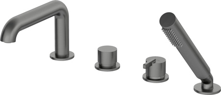 Bateria wannowa 4-otworowa z zestawem prysznicowym BQS_D14M - Deante