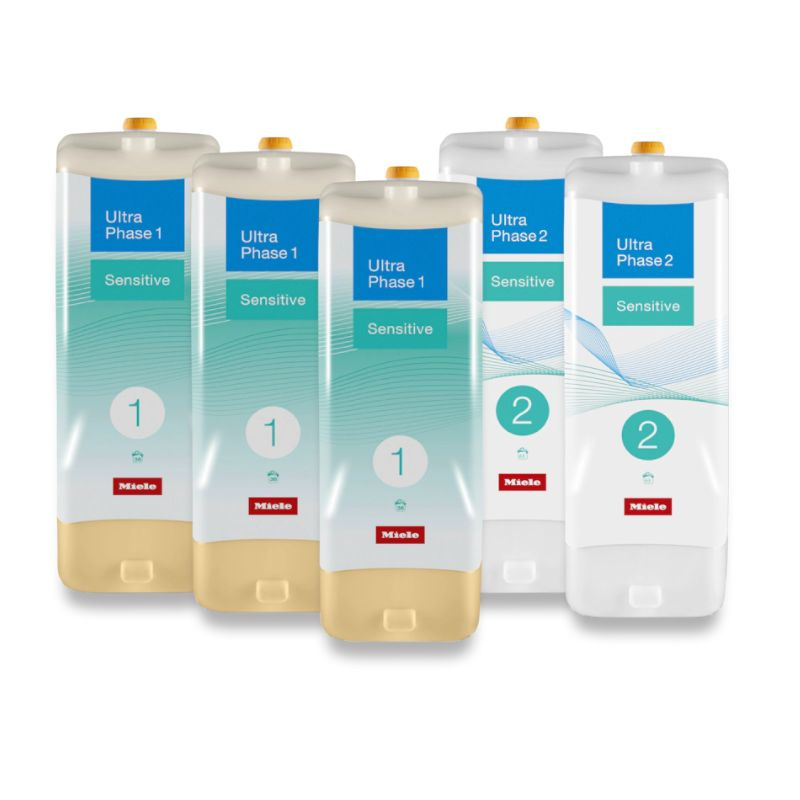 Płyn do prania MIELE Set UltraPhase 1 i 2 Sensitive - 5sztuk po 1400 ml