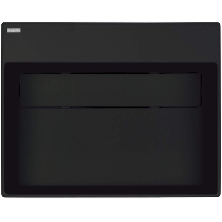 Umywalka granitowa nablatowa z miejscem na baterię - z maskownicą CQR_NU5M - Deante