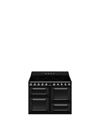 Kuchnia wolnost, 110cm, Victoria, czarny TR4110IBL2 - Smeg