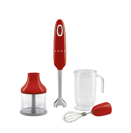 Blender ręczny z akcesoriami HBF03RDEU - Smeg