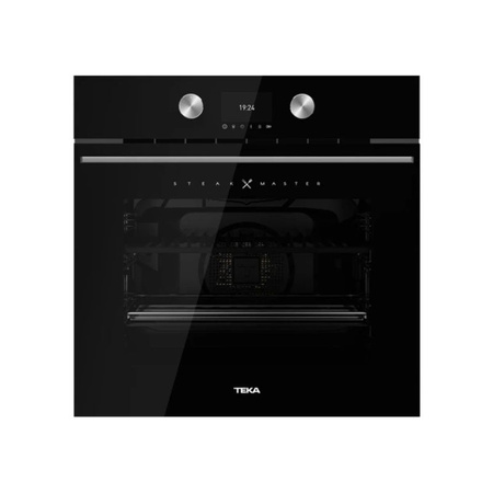 Piekarnik do zabudowy 60cm TEKA SteakMaster z pyrolizą i żeliwnym rusztem do steków - 111000036