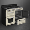 Kuchnia wolnostojąca 110cm Victoria kremsowa SMEG TR4110P1