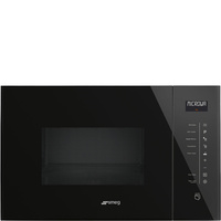 Kuchenka mikrof., 25l, Linea, czarny FMI125N - Smeg