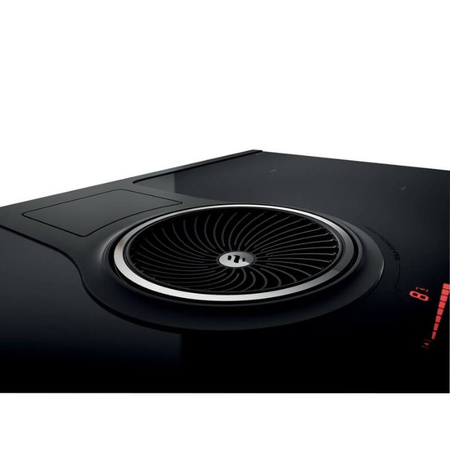 Płyta indukcyjna zintegrowany okap ELICA NikolaTesla One HP BL/F/83 czarne szkło - pochłaniacz