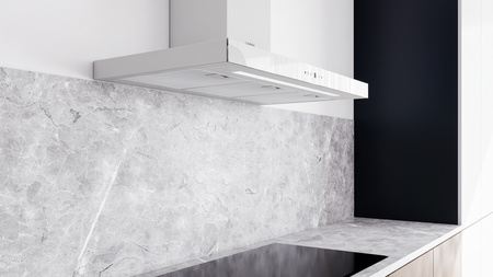 Okap kuchenny przyścienny GLOBALO LONATIO 90.1 WHITE