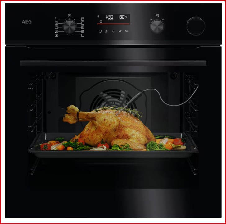 Piekarnik AEG 6000 SenseCook SteamCrisp pyroliza