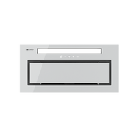 Okap kuchenny podszafkowy GLOBALO SILENTIO 60.2 WHITE