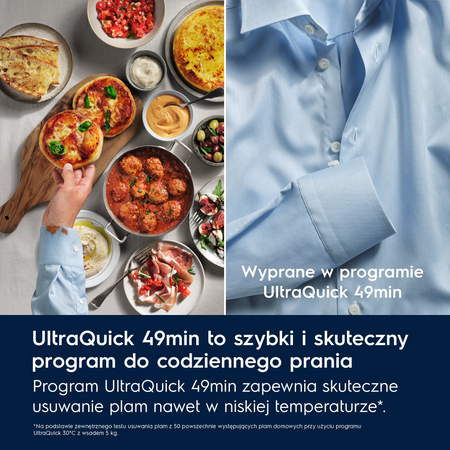 Pralka ELECTROLUX UltraCare 800 AbsoluteCare UniversalDose 11kg EW8F5402QP