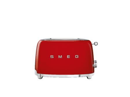 Toster, dwie kromki, czerwony TSF01RDEU - Smeg