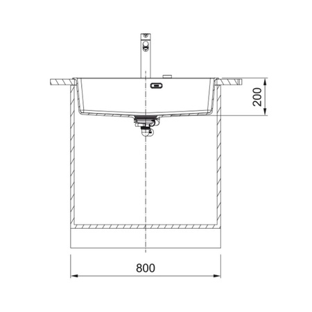 Zlew granitowy FRANKE Maris MRG 610-73 FTL czarny mat - 114.0693.578