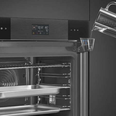 Piekarnik, steam100, Linea, czarny SO6102S3PB3 - Smeg