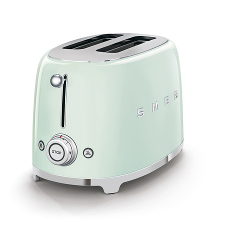 Toster, dwie kromki, pastelowa zieleń TSF01PGEU - Smeg