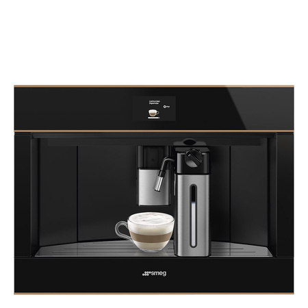 Kompaktowy ekspres do kawy do zabudowy SMEG Dolce Stil Novo - CMS4604NR