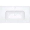 Umywalka ceramiczna wpuszczana z miejscem na baterię - 80 cm CTU_6U8W - Deante