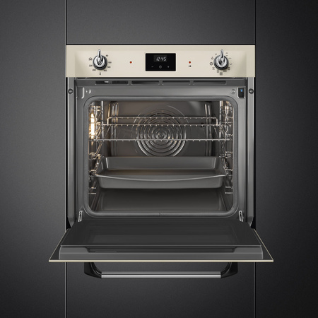 Piekarnik, 60 cm, Victoria, kremowy SOP6900TP - Smeg